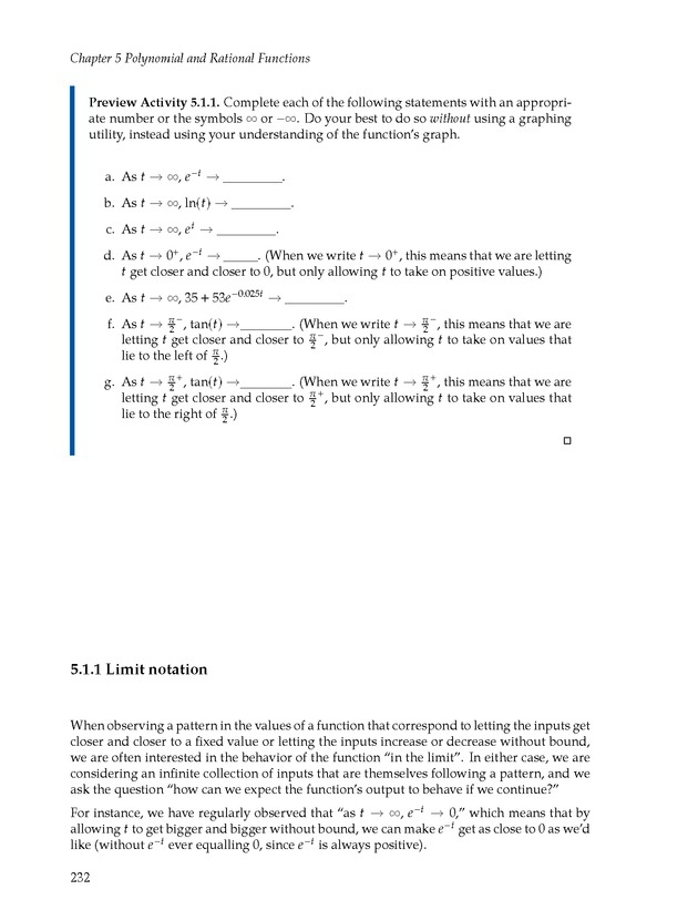 Active Preparation for Calculus - Page 232